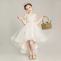 Наряд маленькой принцессы, платье девочки цветочницы, свадебное платье, юбка