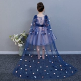 Детское платье, манекен головы, наряд маленькой принцессы, наряд для музыкальных выступлений, благородный крой, подарок на день рождения