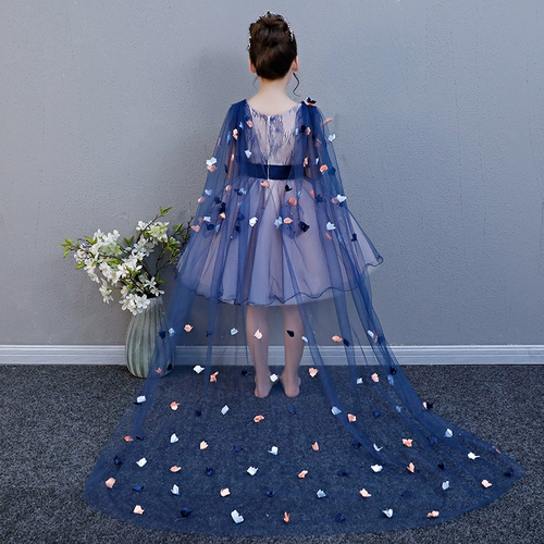 Детское платье, манекен головы, наряд маленькой принцессы, наряд для музыкальных выступлений, благородный крой, подарок на день рождения