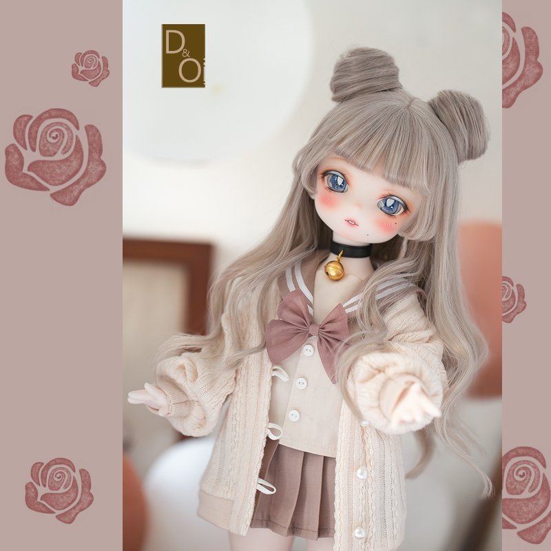 DO Spot Bjd Bear Egg Wolf Rabbit 3 Sub-va Fat sd Hair Hand Changed Fake Hair 4 minute mdd wig beauty fight to remember the rabbit