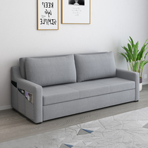 bei ou gentry sofa foldable living room small multi-function shen suo chuang sitting or lying on the cloth washable