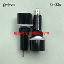 6*30 Cross fuse holder 10A250V open hole 15MM fuse holder UL certification TAIWAN SCI R3-22A