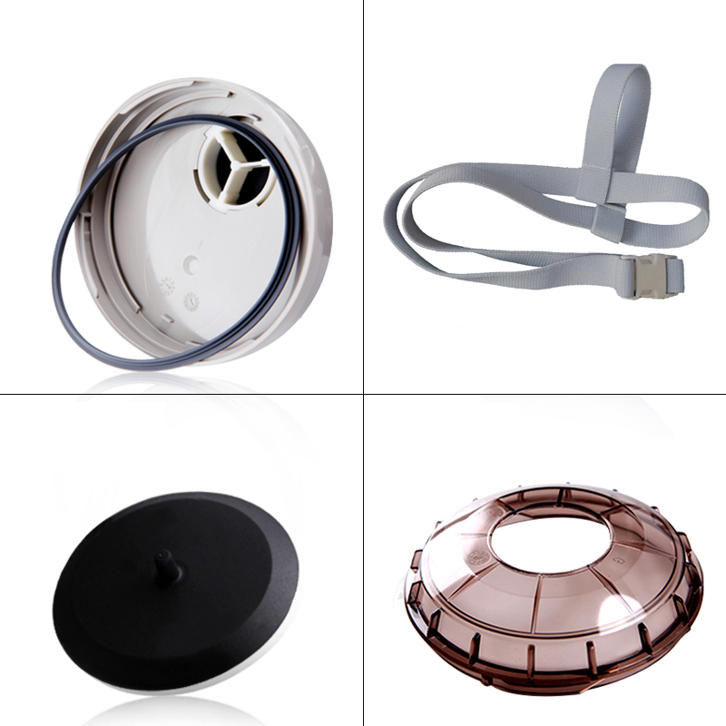 Heavy Pine Making mask accessories Suction Valve Sheet Seal Ring Plastic Knit Head With Filter Cover Fire Cover Plastic Cushion