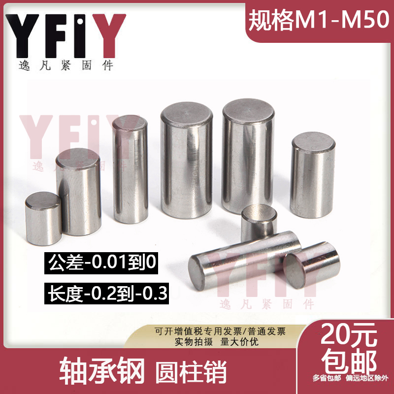 Bearing Steel Needle Roller Locating Pin Cylindrical Pin Roller Hardened Cylindrical Pin 45 Gang M12 14 16 18 20
