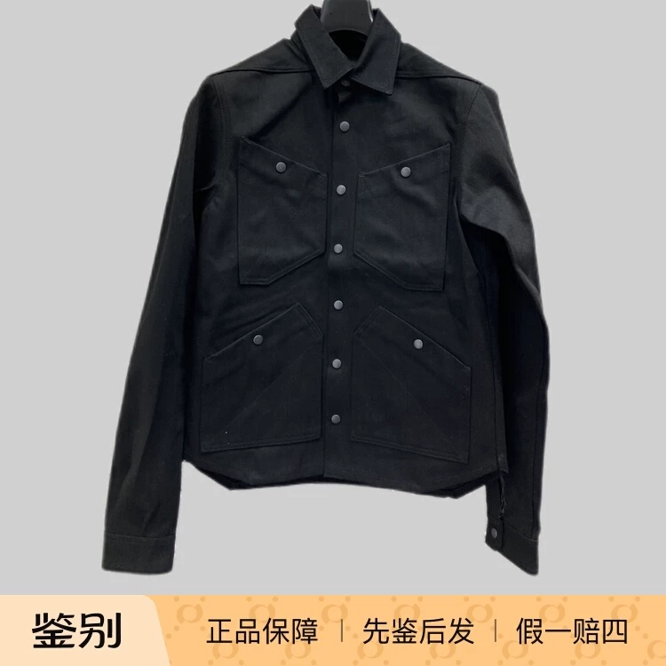 [Rick Owens черный куртка брюки с четырьмя карманами бюсгалтер DL02B1799 HBLKJP 09]