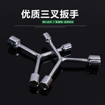 Triple-fork sleeve wrench lengthened Y-type motorcycle triangular manual tool suit sleeves sleeve barrel