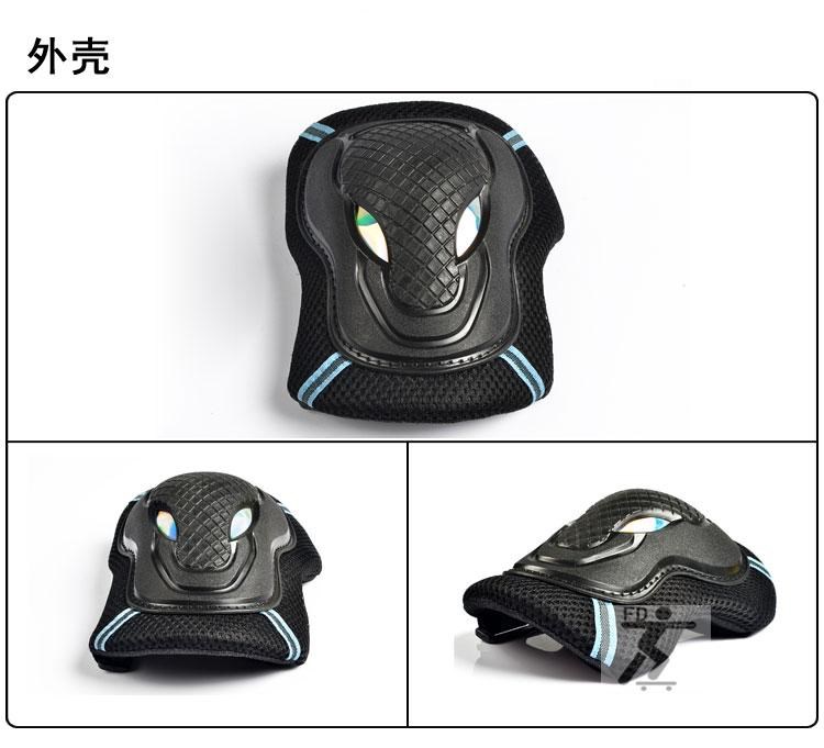 Skateboard bảo vệ bánh răng con lăn trượt băng skateboard đồ bảo hộ trượt băng cực thể thao trẻ em người lớn của bộ đồ bảo hộ miếng đệm đầu gối cổ tay FD mũ đua xe đạp