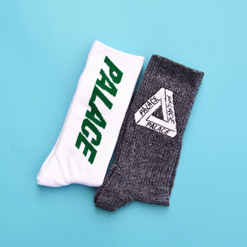 PALACE thương hiệu thủy triều vớ sinh viên vớ vớ ván trượt vớ ulzzang vớ PLACE cotton ống nam và nữ vớ