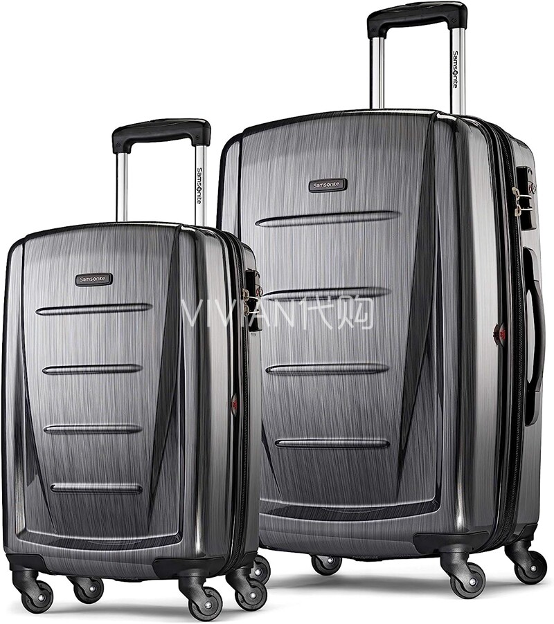Чемодан 美国代购包税 samsonite 新秀丽 winfield 2 三件套旅行箱行李箱