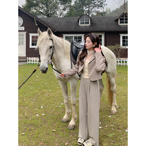 cchen Chen Chen_Small short suit jacket female 2022 spring and autumn new niche design casual suit