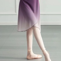 New gradient ballerina Classical Dance Dress Lace Long Dress Halfrobe Dance Practice Dresses Dress A Dress A Skirt