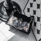 呜咚 Оригинальная универсальная сумка через плечо, прозрачный значок