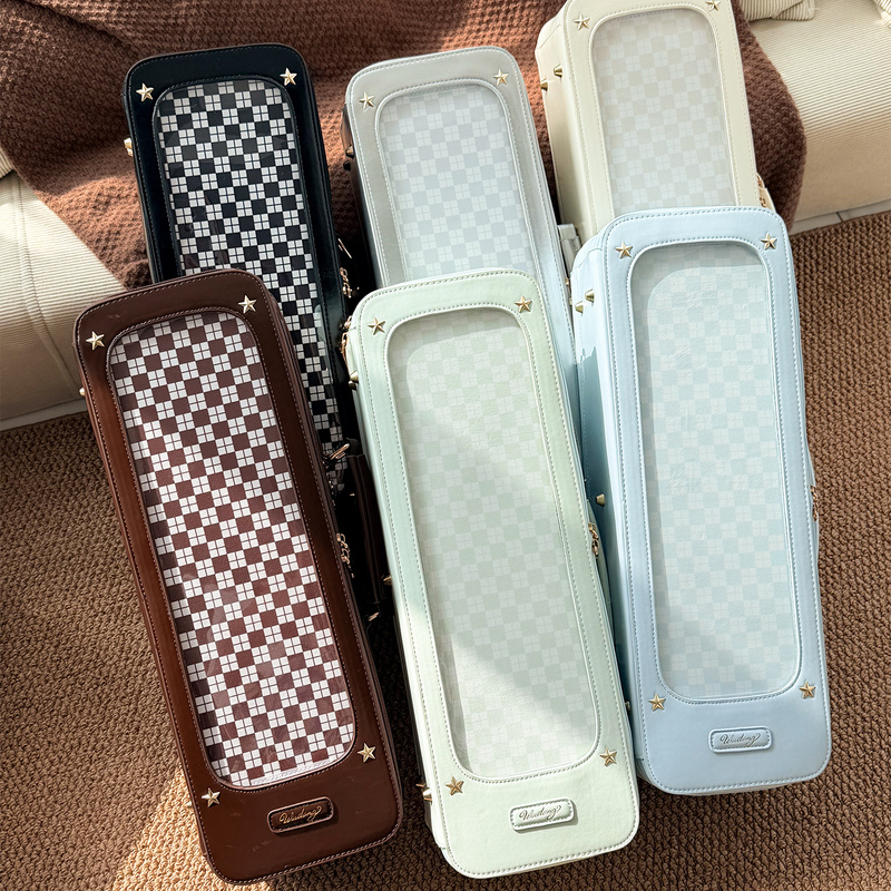 Wu Dong Shop Original Everyday Versatile Bjd Crossbody Transparent 1/4 Bjd Doll Bag Pain Bag for Girls [Doll Display Case]