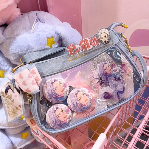 呜咚 Оригинальная творческая рука Xiaopu, прозрачная и универсальная ежедневная крошечная сумка для еды [Дневник острова]