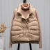 Áo khoác vest nữ dáng ngắn của phụ nữ mùa thu / đông 2020 phiên bản mới của Hàn Quốc của áo khoác nhẹ và rộng rãi áo khoác vest ghi lê áo khoác vest - Áo vest Áo vest