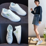 Белая летняя обувь, танцующие дышащие туфли, мягкая подошва, из натуральной кожи