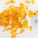 Симуляция гинкго лист желтый свадебный свадебный лист лист