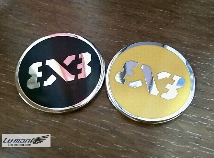 Stainless steel metal three-on-three 3x3 three-man basketball referee picker coin ball right conversion recognition