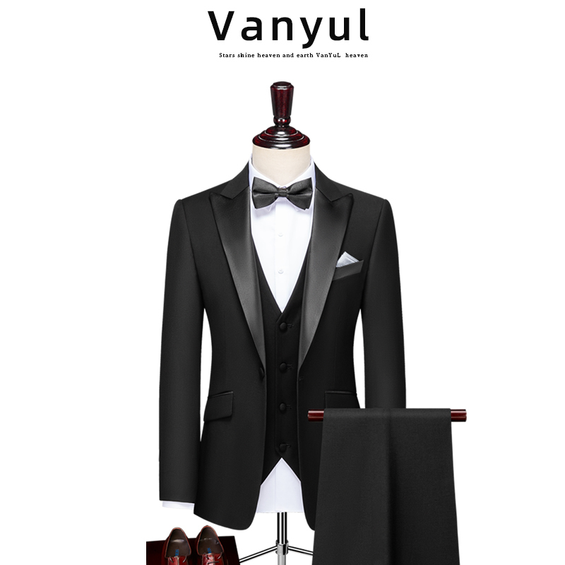 Vanyul Art Exam Vocal Performance Violin Dress Graduation Adult Ceremony Suit Male Host Choir Performance Suit Vanyul Art Exam Vocal Performance Violin Dress Graduation Adult Ceremony Suit Male Host Choir Performance Suit