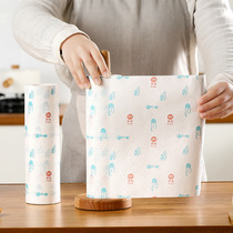 High-quality household printed disposable cleaning lazy rag kitchen bathroom hand towel washable dishcloth