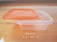 cặp lồng cơm giữ nhiệt 483ML -1900ML hộp nhựa dùng một lần hộp đóng gói hộp ăn trưa mang hộp cơm trái cây hộp 50 bộ - Hộp cơm điện sưởi ấm hộp cơm cắm điện golmes