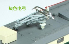 Модель поезда 【ho配件】百万城 ss3 韶山3型电力机车仿真模型 车顶