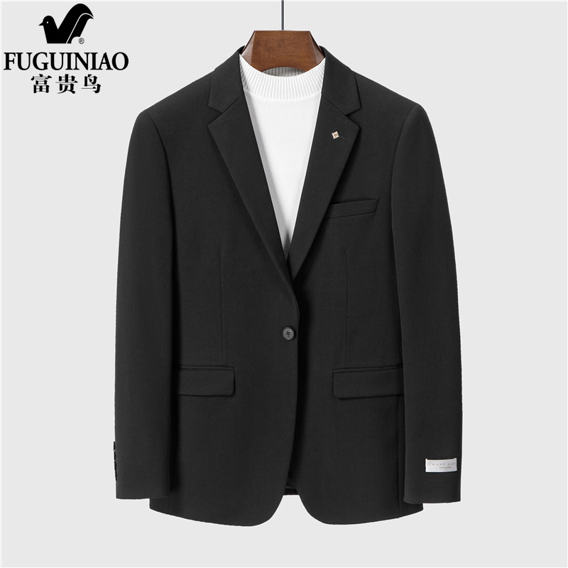 Rich Your Birds Spring West Suit Men's Korean Version Positive Dress Business Casual Bridegroom Wedding small suit Pure Color Single West jacket