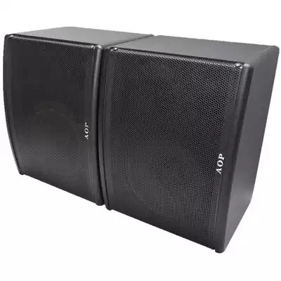 Wall-mounted audio pair of passive 6 5 inch card box ktv professional wooden conference classroom home small speaker