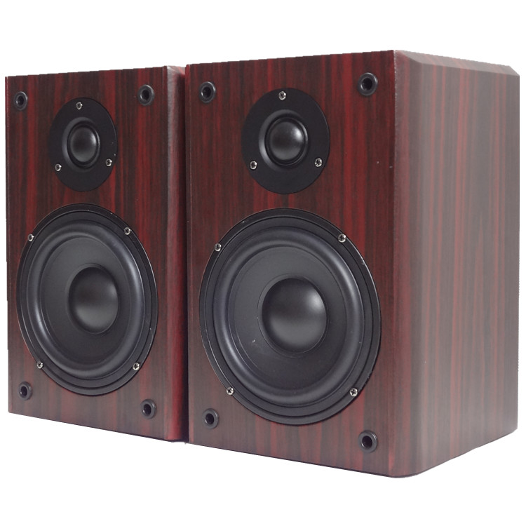 5-inch sound box Passive desktop conference Listened bookshelves wall-mounted surround 5-inch high fidelity fever Domestic wood sound