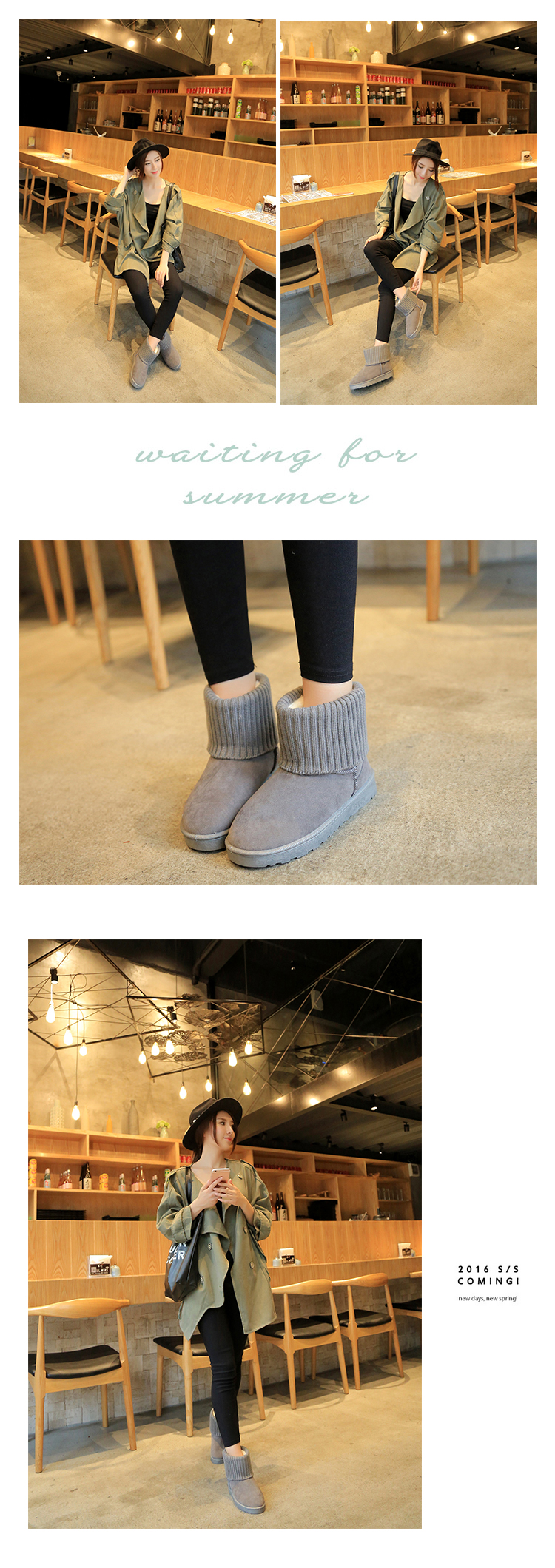 Bottes mi-saison femme en Caoutchouc - Ref 3250231 Image 11