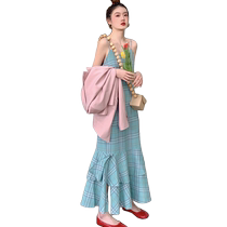 Spring oversize versatile mid-length pink suit long-sleeved jacket for women age-reducing trendy temperament casual top