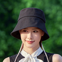 Golf hat womens fashionable fisherman hat sun protection sun hat outdoor large brim hat breathable womens golf hat