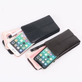 Ультратонкий ремень, мобильный телефон, кожаная маленькая поясная сумка, из натуральной кожи, 6, 7 дюймов