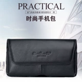 Ультратонкий ремень, мобильный телефон, кожаная маленькая поясная сумка, из натуральной кожи, 6, 7 дюймов