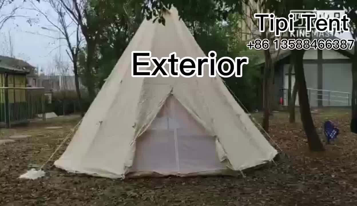 Luxury 5m Tipi Tent Outdoor Large Glamping Camping Teepee Tent For Sale Buy Tipi Tent,Luxury