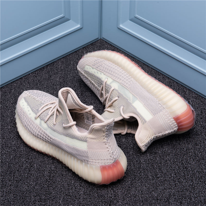 YZ Lemon Stardiao   yeezy Dior coconut 350 v2 babysbreath What a blast Excessive poison quality goods Official website Higher version female Ice blue white