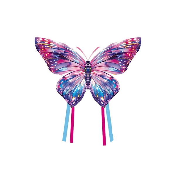 Colorful Diamond Butterfly Kite for Children, Easy to Fly in the Breeze, 2026 New Model, High-End Handheld Kite for Adults