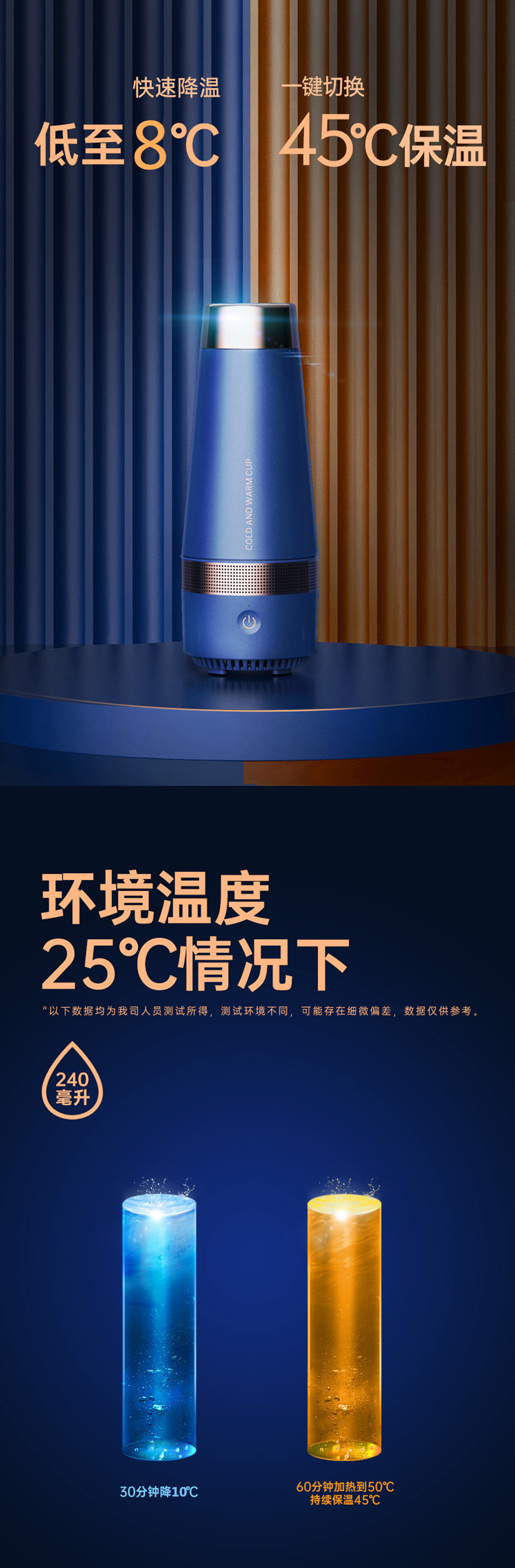 保温杯女_便携旅行定制智能水杯
