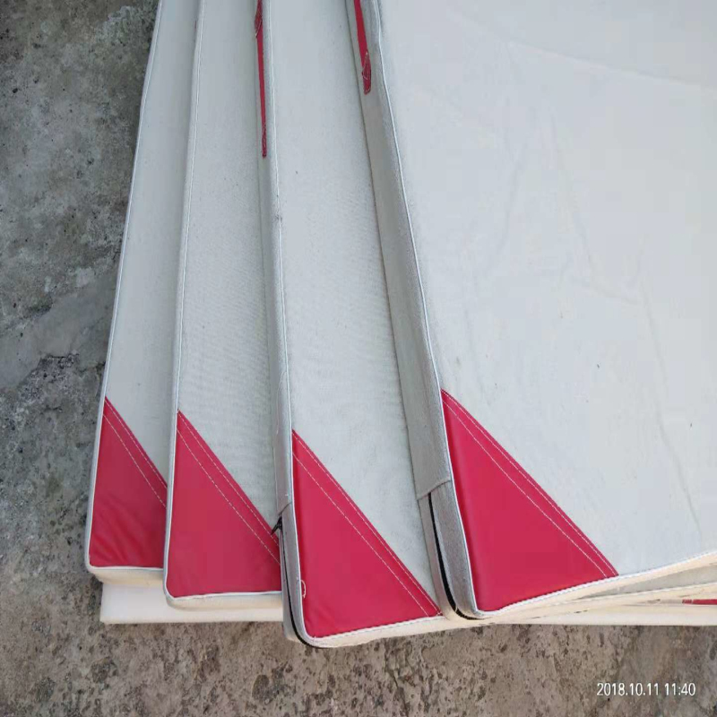 White canvas martial arts mat dance sports sit-ups backflip wrestling school kindergarten custom