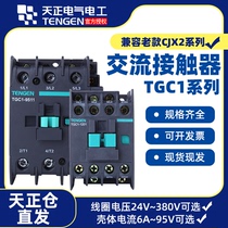 Tien Ji Electric AC Contactor TGC1-0901 12 38 6511CJX2 Single Phase 220v380v