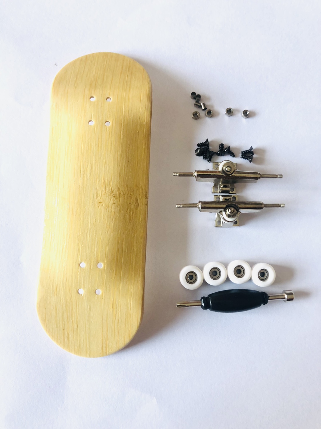 ANTI ONCE professional finger skateboard bamboo board 32MM wide board finger skateboard competition recommended fingerboard