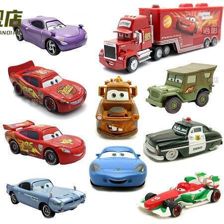 Storm Troopers Lightning Mcqueen Mcqueen Car Racing Toy Cool Sister Jackson Alloy Car Black Gift Box Set