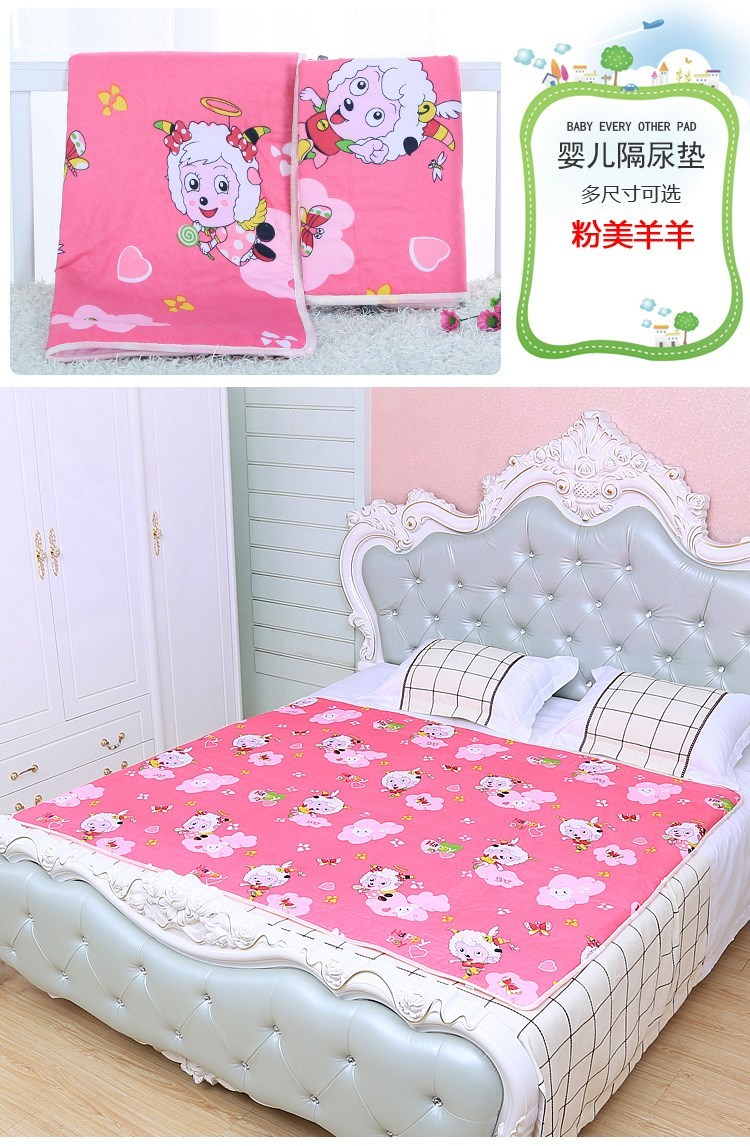 Tã mùa hè rò rỉ- bằng chứng bên rò rỉ tã trẻ sơ sinh vải tã ngăn nước tiểu pad bé không thấm nước có thể giặt bông mùa hè