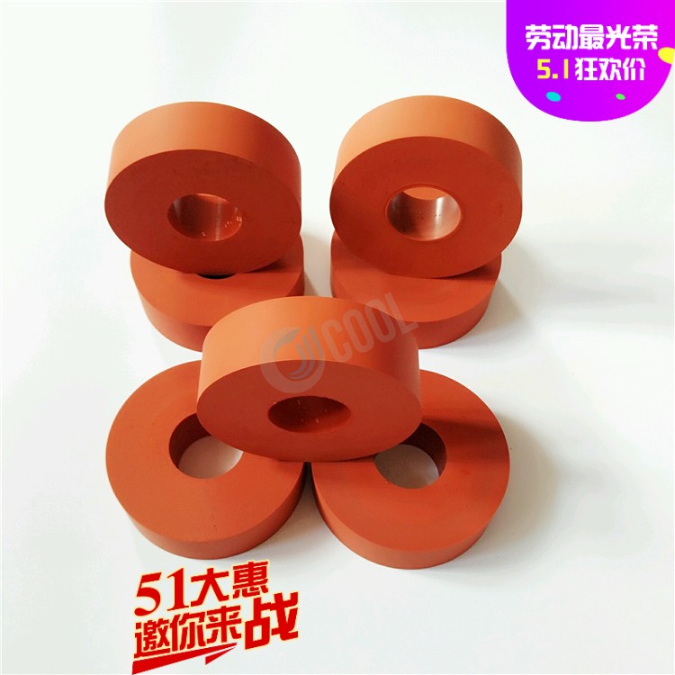 Portable transfer machine Hot stamping wheelImported hot stamping wheelHeat transfer rubber wheel Hot stampingSilicone wheelCotton rollerHigh temperature resistant rubber wheel