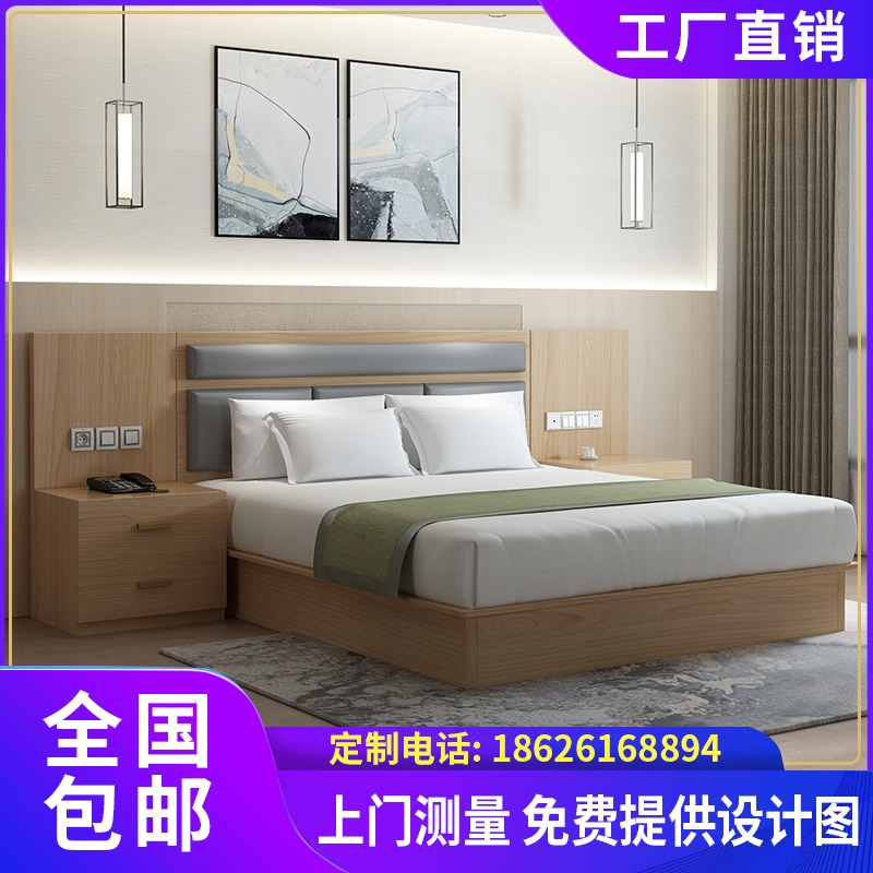 Guesthouse Bed Business Hotel Chain Hotel Single Bed Hotel Furniture Intermark Complete web Red folk Bed Hotel Bed Customised