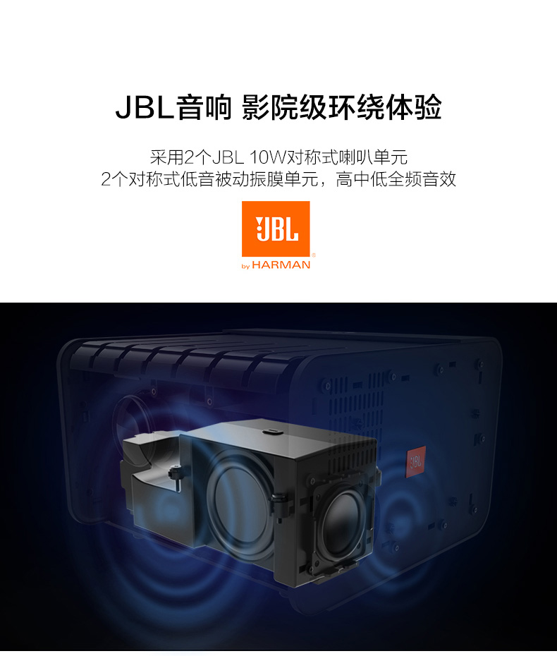 Màn hình ma thuật Tmall S2 2019 máy chiếu mới nhà thông minh wifi HD 3D rạp hát tại nhà 1080P điện thoại di động màn hình chiếu hỗ trợ 4K không có TV màn hình - Máy chiếu máy chiếu mini yg530