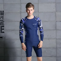 Y19392B Blue с длинным рукавом