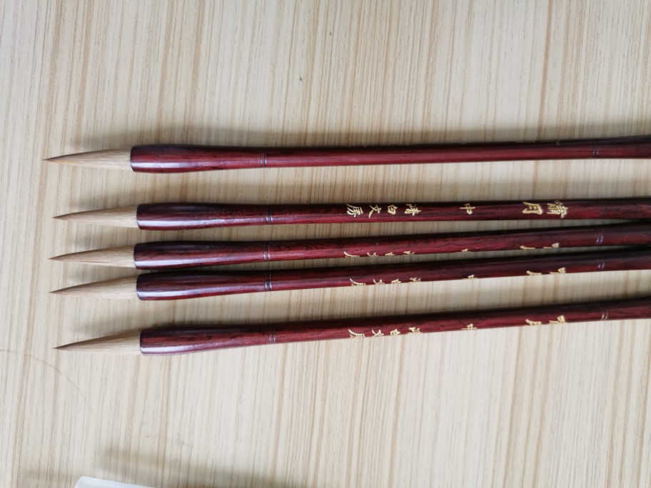 Brush and milligram milliwolf pen set beginner entry student room Baiyun pen pen