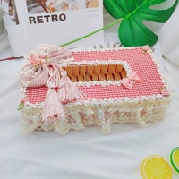 Красная сетка длинная ничья (подходит для 100 ткани.