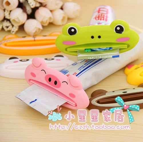 Korea Creative Fashion Cartoon Animal Hand Type Toothpaste Squeezer Wash Face Milk Squeezer